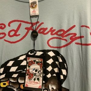 Brand New Ed Hardy Graphic Tee